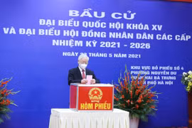 Tổng Bí thư Nguyễn Phú Trọng: ‘Tôi tin chắc rằng cuộc bầu cử lần này thành công tốt đẹp’