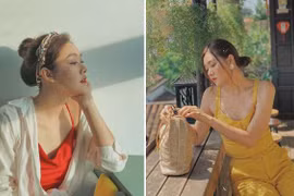 Thân hình nuột nà quyến rũ chết người của Á hậu Tường San 