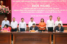 Hà Nội-Bắc Ninh-Hưng Yên cam kết tiến độ thực hiện Dự án đường Vành đai 4 