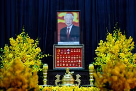 Ngày đầu Quốc tang Tổng Bí thư Nguyễn Phú Trọng