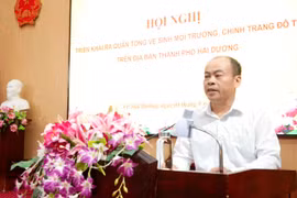 TP Hải Dương: Không để vệ sinh môi trường xong, dân lại xả rác