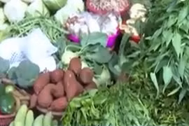 Video: “Ăn hôi” mưa lớn, giá rau tăng mạnh tại Hà Nội