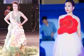 Hoàng Thùy Linh đọ Thanh Hằng làm vedette Đẹp Fashion Runway 3
