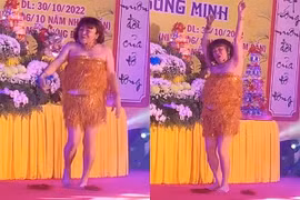 Sẽ nhắc nhở chùa mời Xuân Hinh biểu diễn bị chỉ trích phản cảm