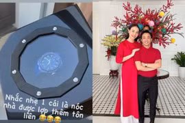 Đàm Thu Trang "nhắc nhẹ", Cường Đô La tặng ngay quà siêu xịn xò