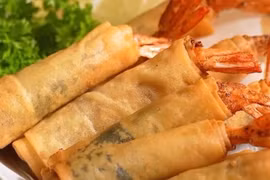 Cách làm món chả giò giòn rụm cho thực đơn ngày Tết 
