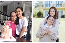 Tăng Thanh Hà chăm đưa đón mẹ đẻ đi du lịch, đến nhà chơi