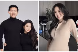 Doãn Hải My tiết lộ nhóc tỳ có "chân dài giống bố"