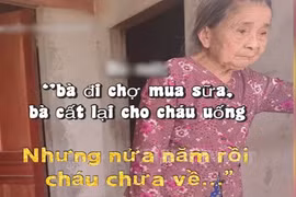 Bà cho hộp sữa hết hạn, còn nói câu khiến cháu trai lặng người