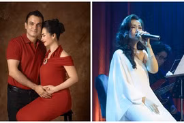 Mang bầu lần 2, Võ Hạ Trâm ăn chay trường, chăm đi hát