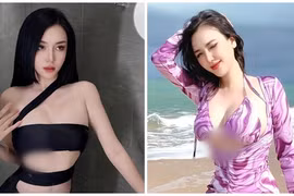 Sinh đôi, vợ Khắc Việt vẫn gợi cảm, gái còn son phải chào thua