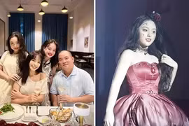 Con gái xinh như hoa hậu của siêu mẫu Thúy Hạnh
