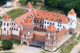 Vẻ đẹp tráng lệ của quần thể lâu đài Mir ở Belarus