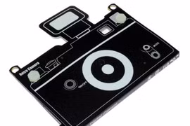Cận cảnh máy ảnh Retro mỏng 6mm bằng bìa cứng giá 28USD