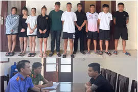 Thanh Hóa: Bắt nhóm “nam thanh, nữ tú” đang thác loạn trong quán karaoke