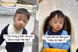 Mẹ trẻ tiết lộ cách dạy 3 đứa con được truyền thời cha ông
