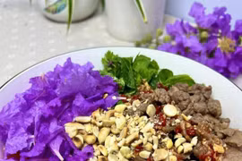 Hoa bằng lăng nối gót măng cụt, hoa ban trở thành gỏi hottrend