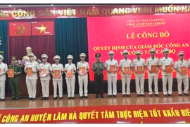 Lâm Đồng: Công bố giải thể công an cấp huyện