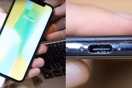 iPhone 13 Pro Max được "độ" cổng tai nghe, 2 viên pin