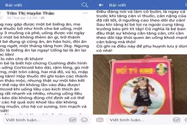Hoang mang uống thuốc biếng ăn bé bị rậm lông, ngực to 