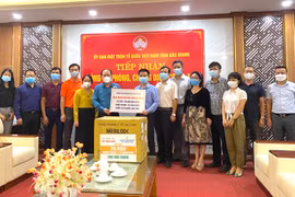 VUSTA ủng hộ Bắc Giang phòng, chống dịch bệnh COVID-19