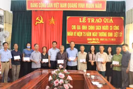 Hà Tĩnh: Dành gần 9 tỷ đồng tặng quà Tết cho người có công