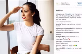 Á Hậu Lệ Hằng bất ngờ lọt top 20 bình chọn Miss Universe 2016