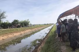 Hà Tĩnh: Phát hiện thi thể người đàn ông dưới kênh nước