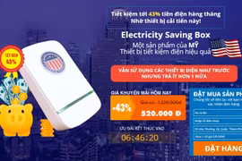 Thiết bị tiết kiệm điện nhộn nhịp: Cẩn thận bị lừa