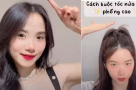 Tạo kiểu tóc “kiwi kiwi” vừa đi học vừa đi chơi