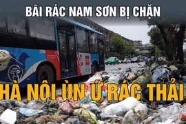 Gallery - Bãi rác Nam Sơn bị chặn - image 3