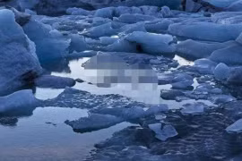 Có sông băng trên Himalaya, khi tan chảy lộ ra một hồ nước bí ẩn 