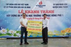 Phân bón Cà Mau: Góp phần kiến tạo giáo dục tỉnh Hậu Giang