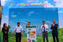 Vinamilk và Tetra Pak chính thức khởi động chương trình sữa học đường năm học 2016-2017