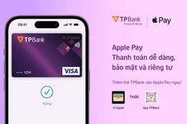 TPBank giới thiệu Apple Pay đến khách hàng