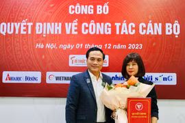 Bà Nguyễn Thị Mai Hương được bổ nhiệm Tổng biên tập Báo Tri thức và Cuộc sống