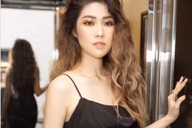 Vẻ quyến rũ của bạn gái siêu mẫu của Song Luân