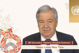 Tổng Thư ký Liên hợp quốc chúc mừng Tết Nguyên đán Ất Tỵ 2025