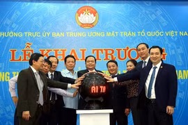 Khai trương Trang thông tin điện tử mới Mặt trận Tổ quốc Việt Nam