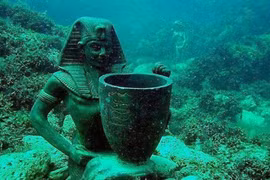 Tàn tích Thonis-Heracleion: Thành phố vàng son đắm mình dưới đại dương