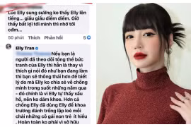 Bị anti-fan công kích chuyện giấu chồng, Elly Trần thẳng thắn đáp trả