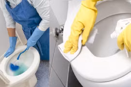 Làm gì khi nhà vệ sinh bẩn và có mùi? 
