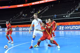 Xác định đối thủ của ĐT futsal Việt Nam ở vòng 1/8 World Cup