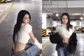 Hot gymer Nam Định khoe vòng eo con kiến ‘gây sốt’