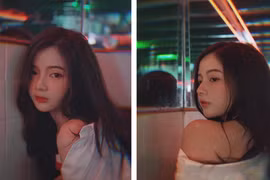 Hotgirl ảnh thẻ tái xuất với bộ ảnh quyến rũ chết người
