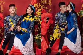  Khoe ảnh với bạn gái, cầu thủ đội tuyển Việt Nam bị "soi" điều này