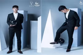 Hot boy U23 VN làm người mẫu khiến chị em mê mệt