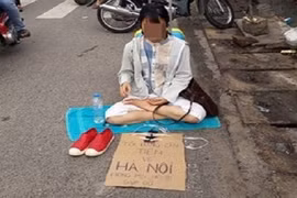Nghi vấn quanh chuyện cô gái Thanh Hóa ăn xin ở Đồng Nai