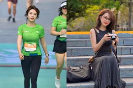 Tham gia giải chạy, cô gái bỗng "nổi như cồn" với visual đỉnh cao