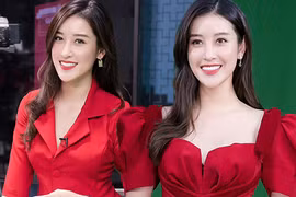 Á hậu Huyền My làm BTV truyền hình, chưa lên sóng đã gây bão